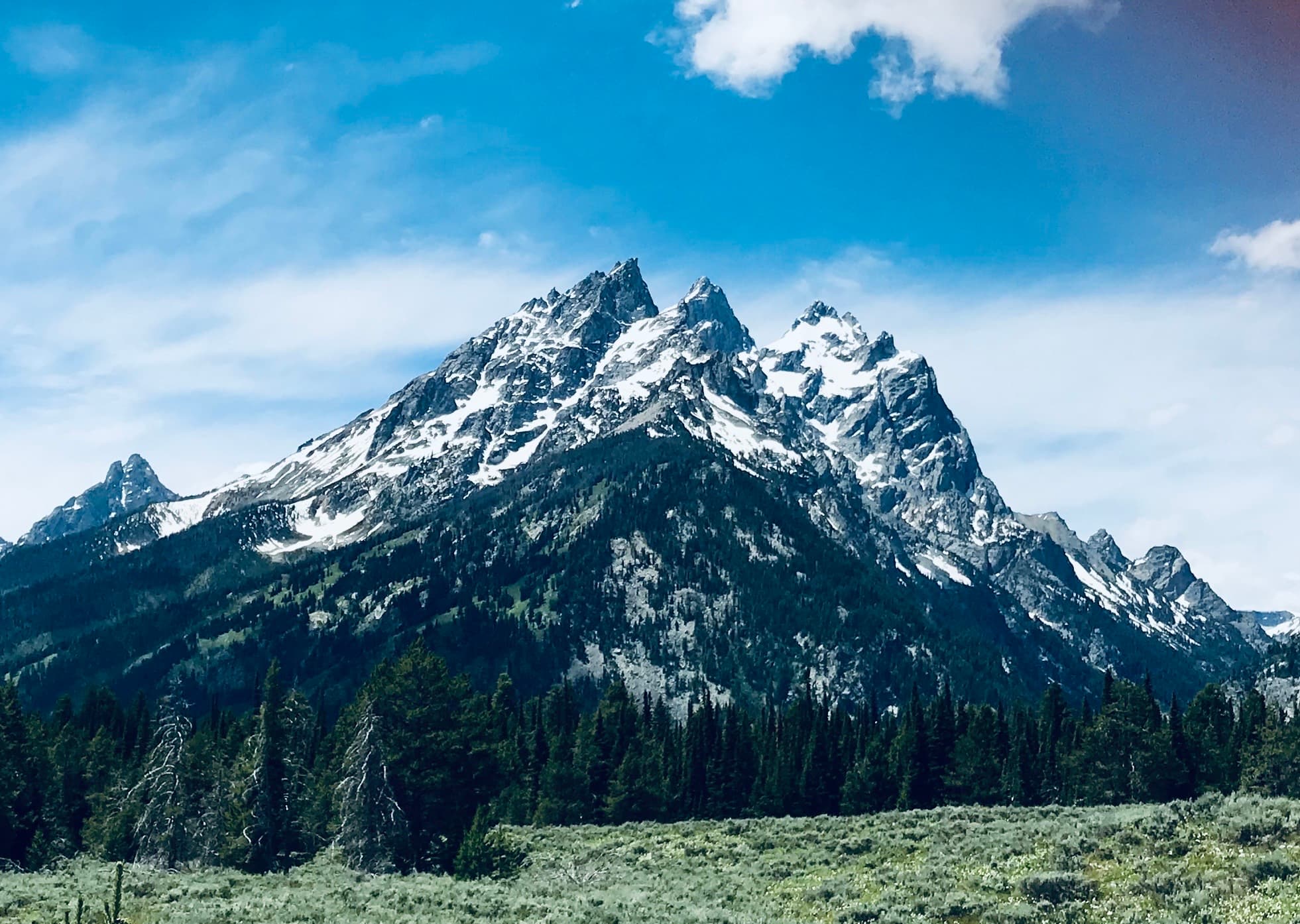 Mount Teton landscape