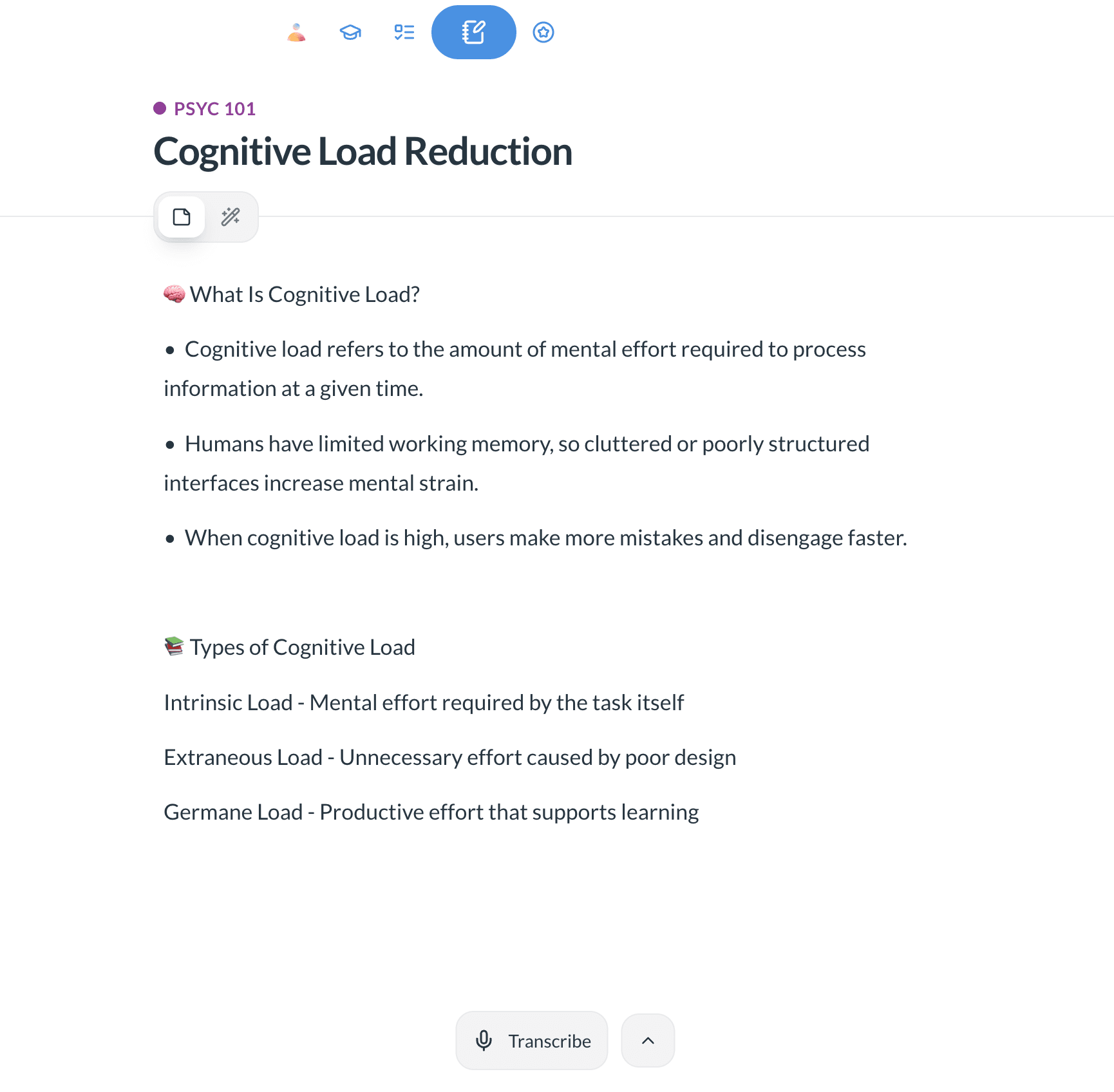 BetterCampus feature 2
