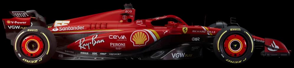 Formula 1 car illustration